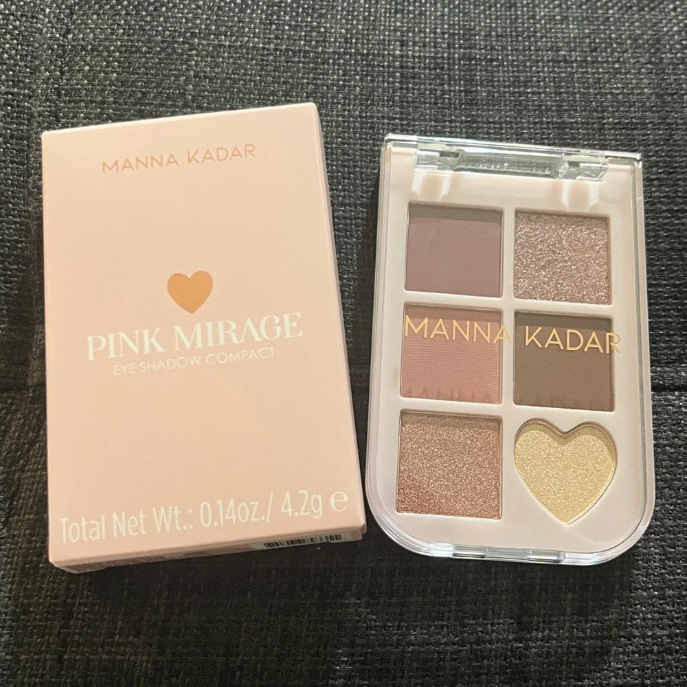 NWT Manna Kadar Pink Mirage Eyeshadow Palette